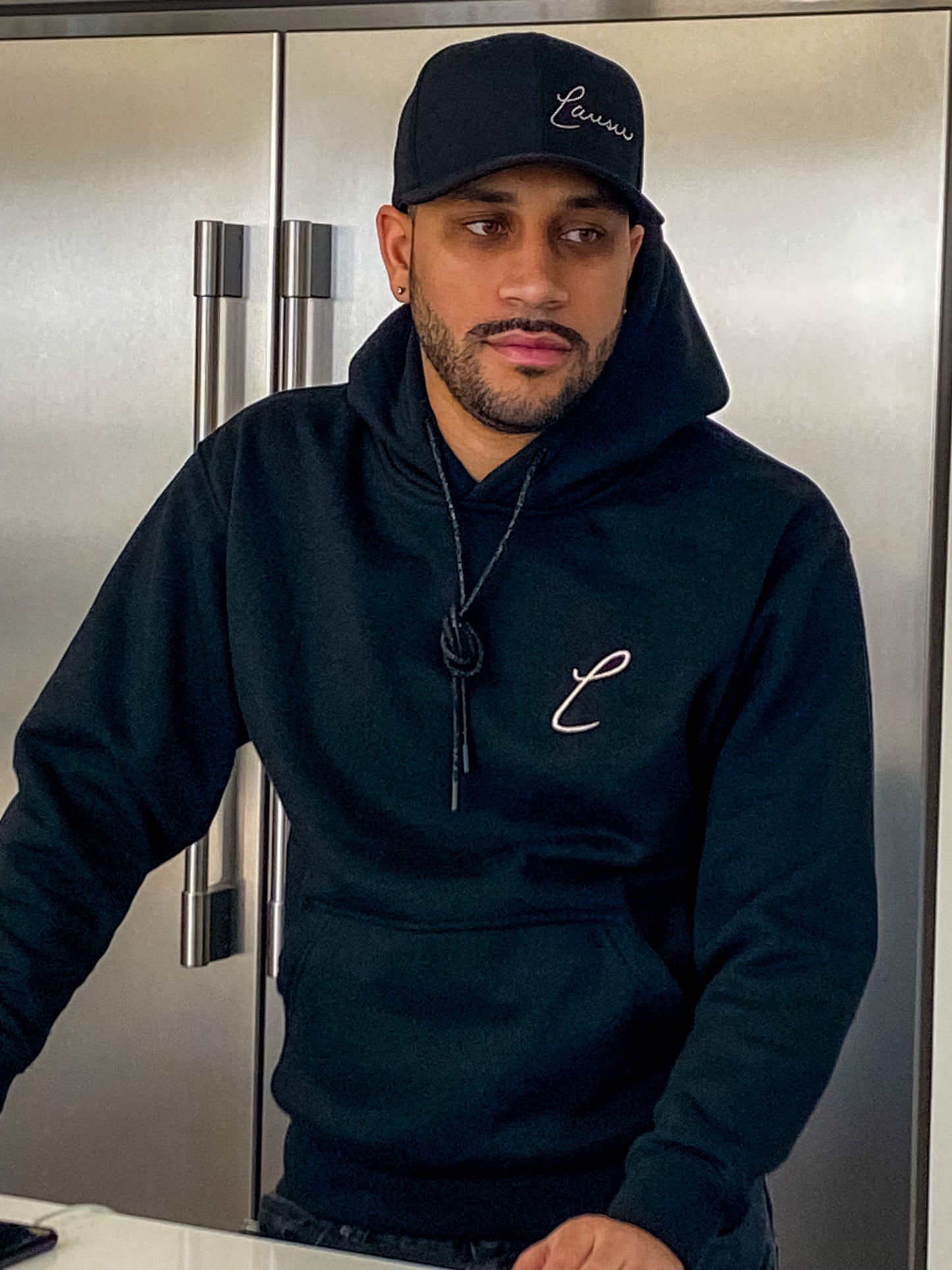 Signature Onyx Chord Hoodie - L