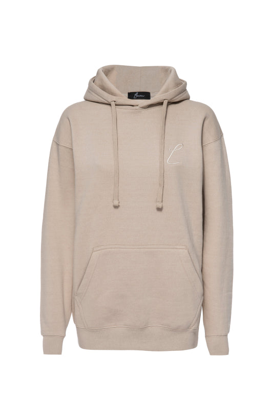 Signature Matte Sand Hoodie - L
