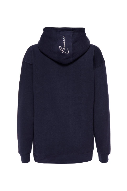 Signature Matte Indigo Hoodie - L