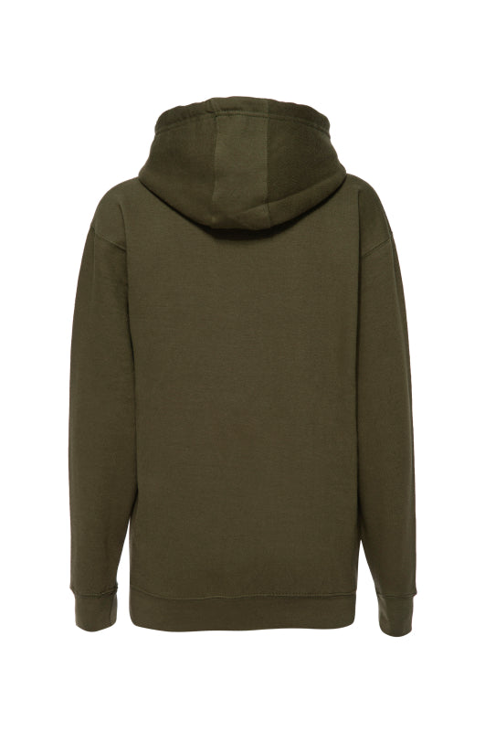 Signature Matte Olive Hoodie - L