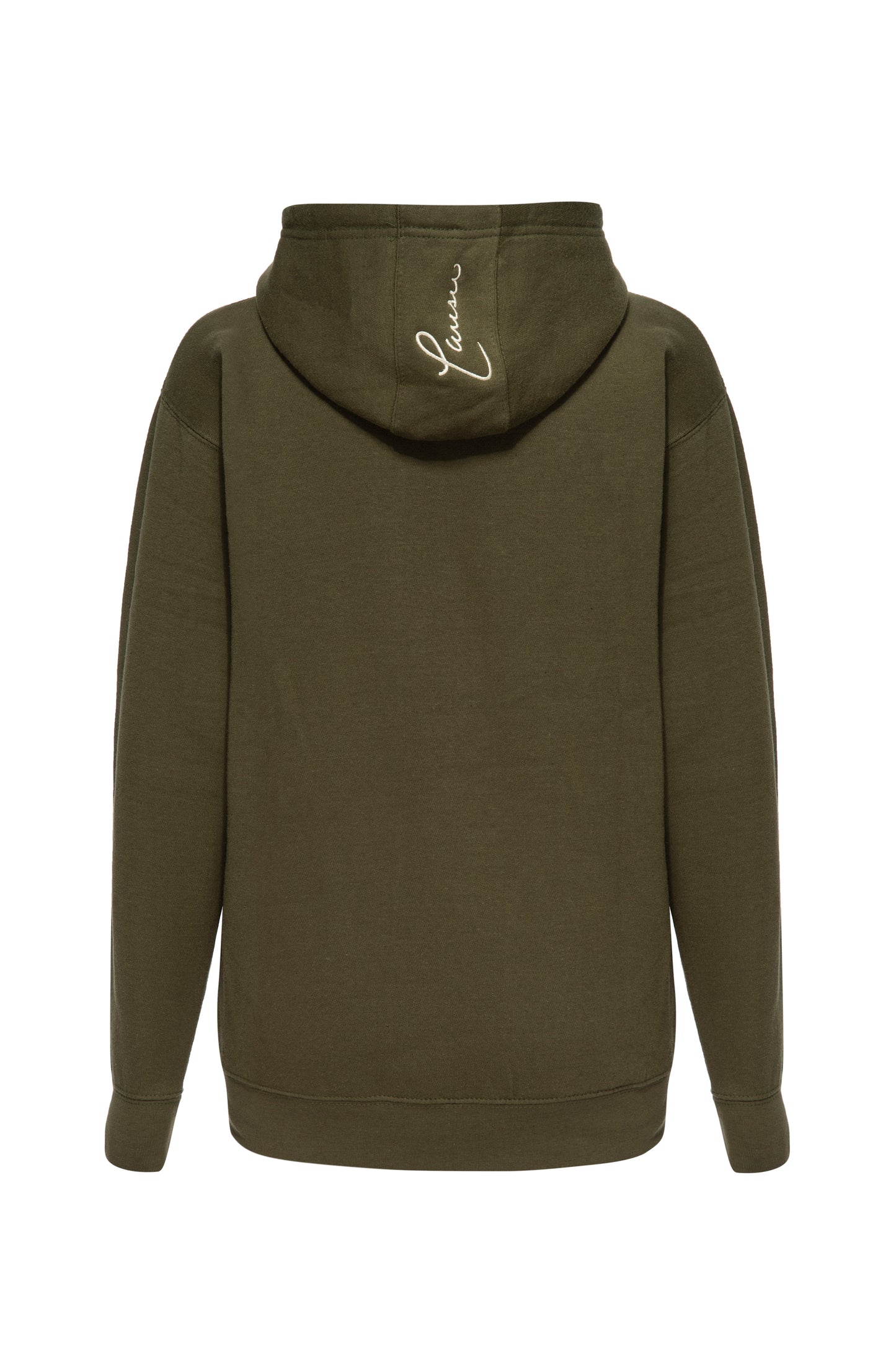 Signature Olive Gold Chord Hoodie - L