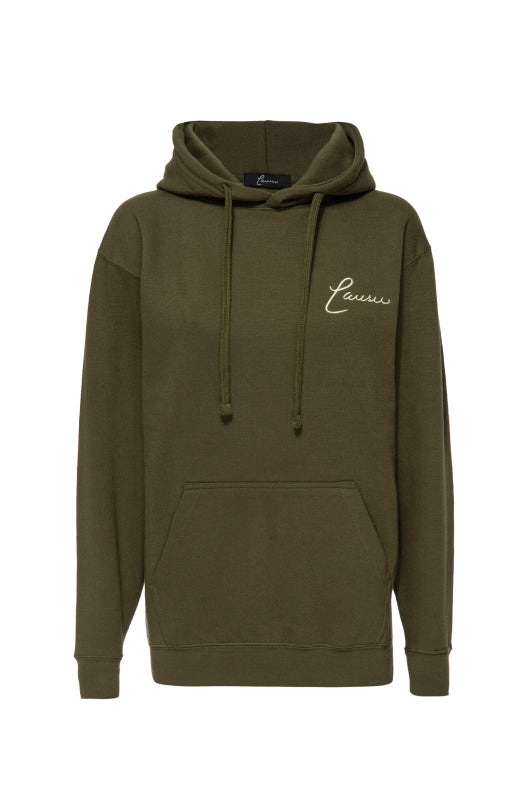 Signature Matte Olive Hoodie - Lausu